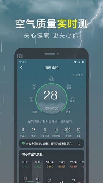 识雨天气预报