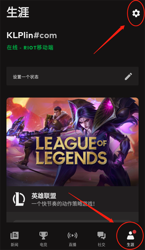 《riot mobile》设置中文的操作方法