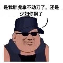 胖虎刚好遇见你表情包