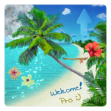 Beach Live Wallpaper Pro(漂亮海滩)国际版