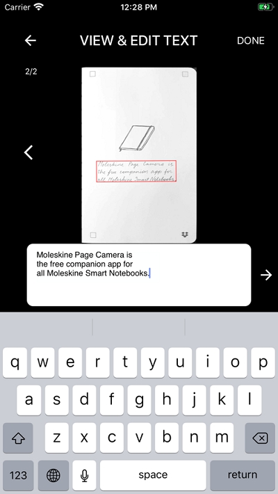 Moleskine Page Camera精简版