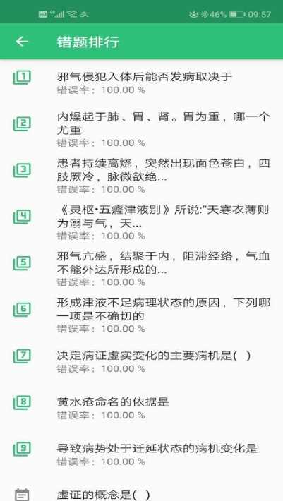 中医师承出师考题库中文版