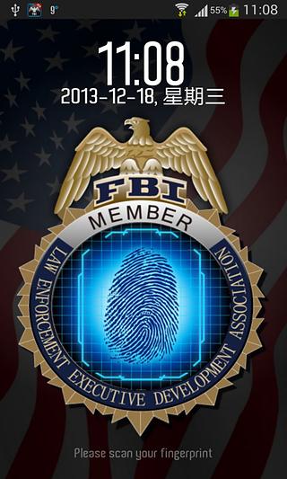 FBI指纹锁屏高级版手机版