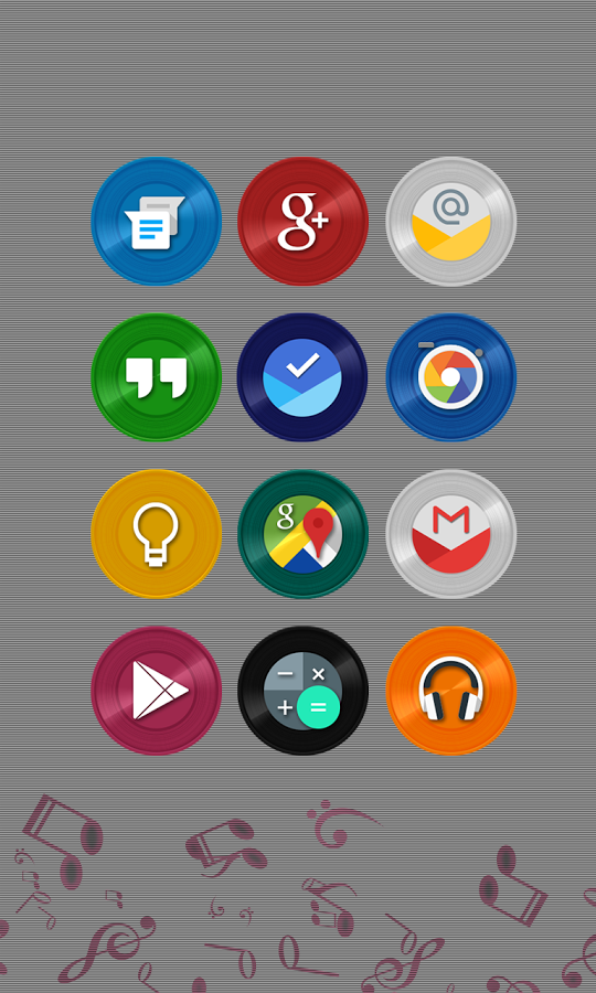 Vnyl Icons Theme图标包