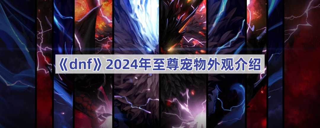 《dnf》2024年至尊宠物外观介绍(dnf2024年套什么时候出)