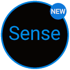 Sense 7 Black/Blue cm12 theme正版