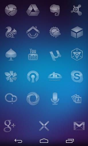 MNML Glass Icon Pack