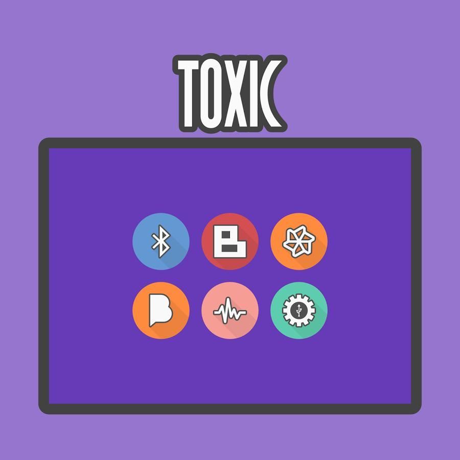 Toxic图标包