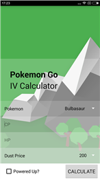 pokemon go iv calculator