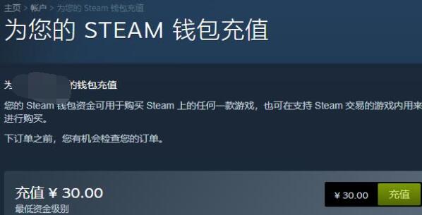 《steam》钱包轻松快速充值任意金额的方法(steam钱包待处理余额多久到账)