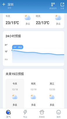 潮飞天气app