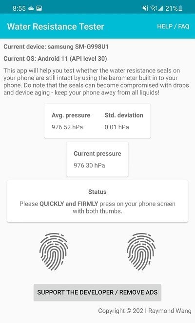 Water Resistance Tester中文版