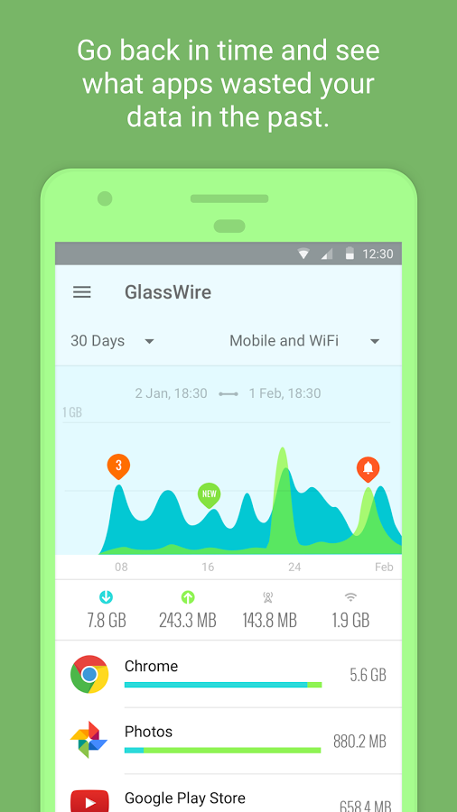 GlassWire高级汉化版中文版