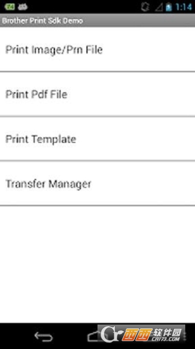 兄弟打印SDK演示Brother Print Sdk Demoapp