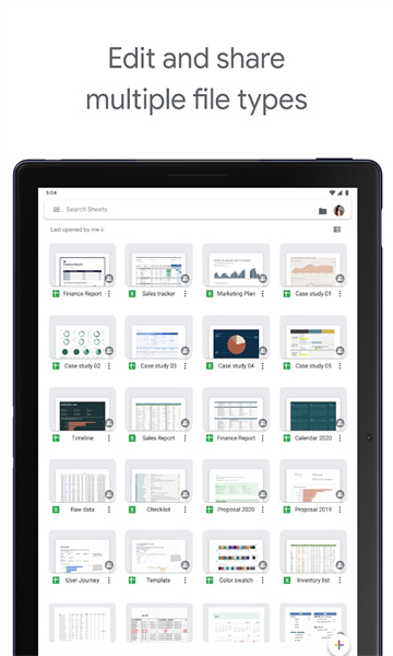 Google表格下载(Google Sheets)V1.6.352.11.31 最新安卓版移动版