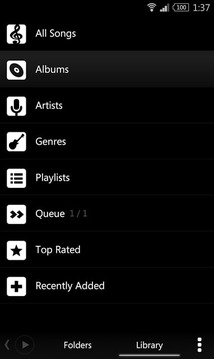 PowerAMP Black and White Skin中文版