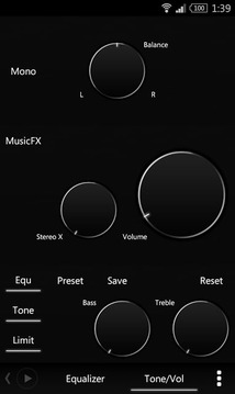 PowerAMP Black and White Skin中文版