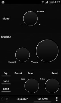 PowerAMP Black and White Skin中文版