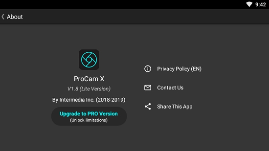 ProCam X专业相机安卓版