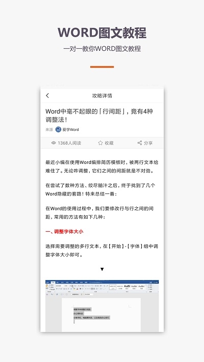 Word文档/办公软件教程官方