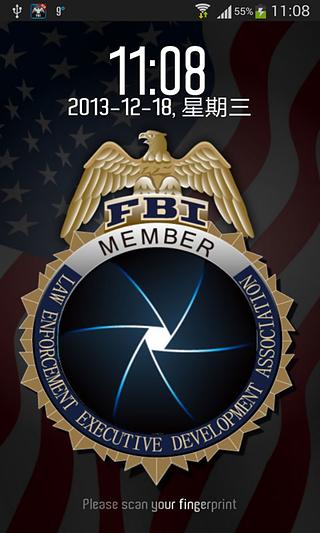 FBI指纹锁屏高级版免费版