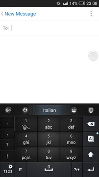 Italian for GO Keyboard中文版