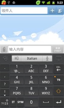 Italian for GO Keyboard中文版