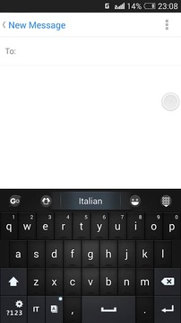 Italian for GO Keyboard中文版