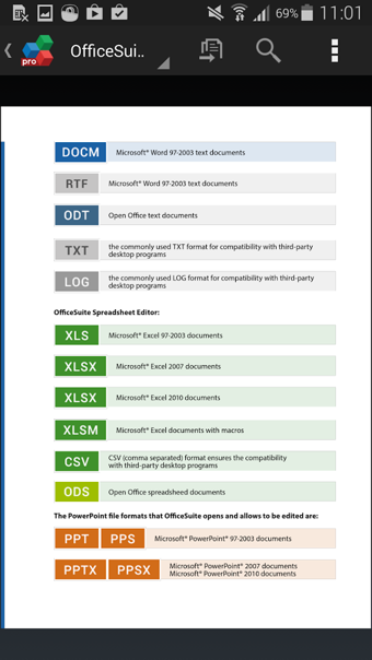 OfficeSuite Pro办公套件最新版本