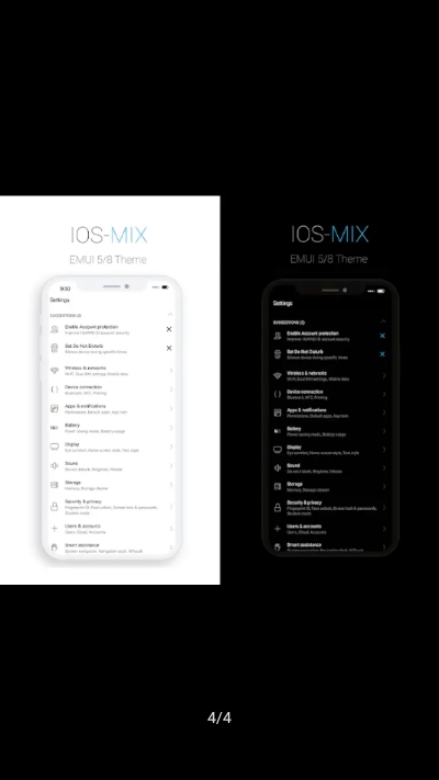 IOS Mix(华为EMUI5/8IOS主题)正版