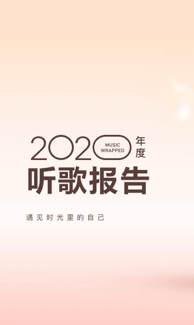 网易云2020年度听歌报告精简版