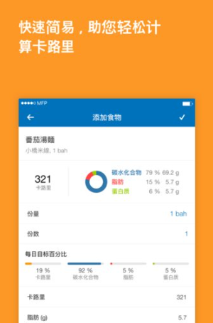 MyFitnessPal中文版