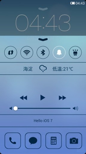 ios7苹果6主题桌面正版