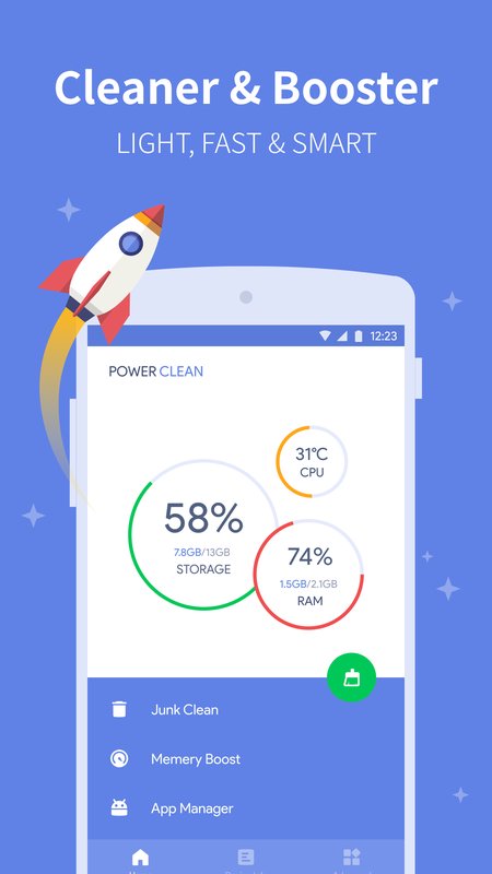 Power Cleanapp