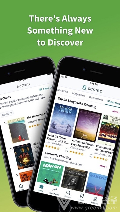 Scribd(免费进行阅读)V10.6.2 安卓正式版极速版