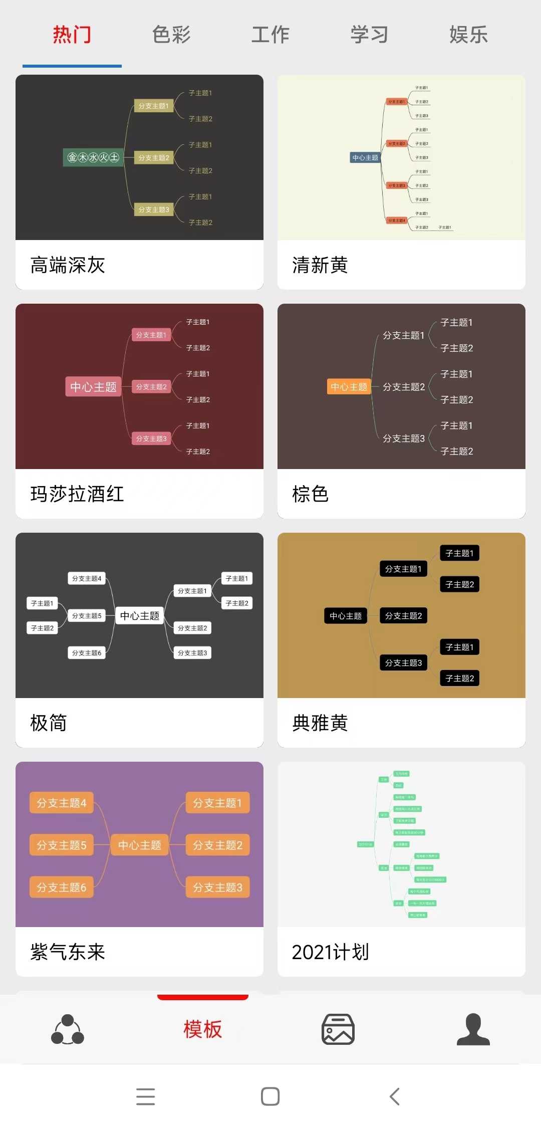 灵犀思维导图app